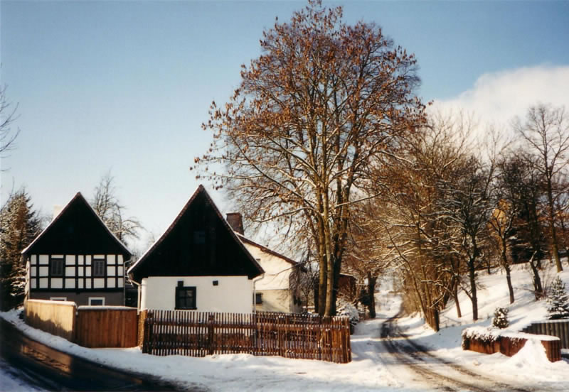 Altes Winkelmannhaus vor dem Wiederaufbau