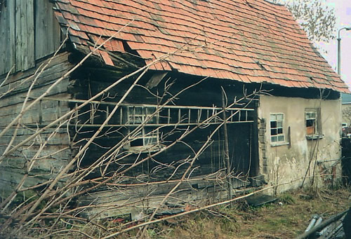 Altes Winkelmannhaus vor dem Wiederaufbau